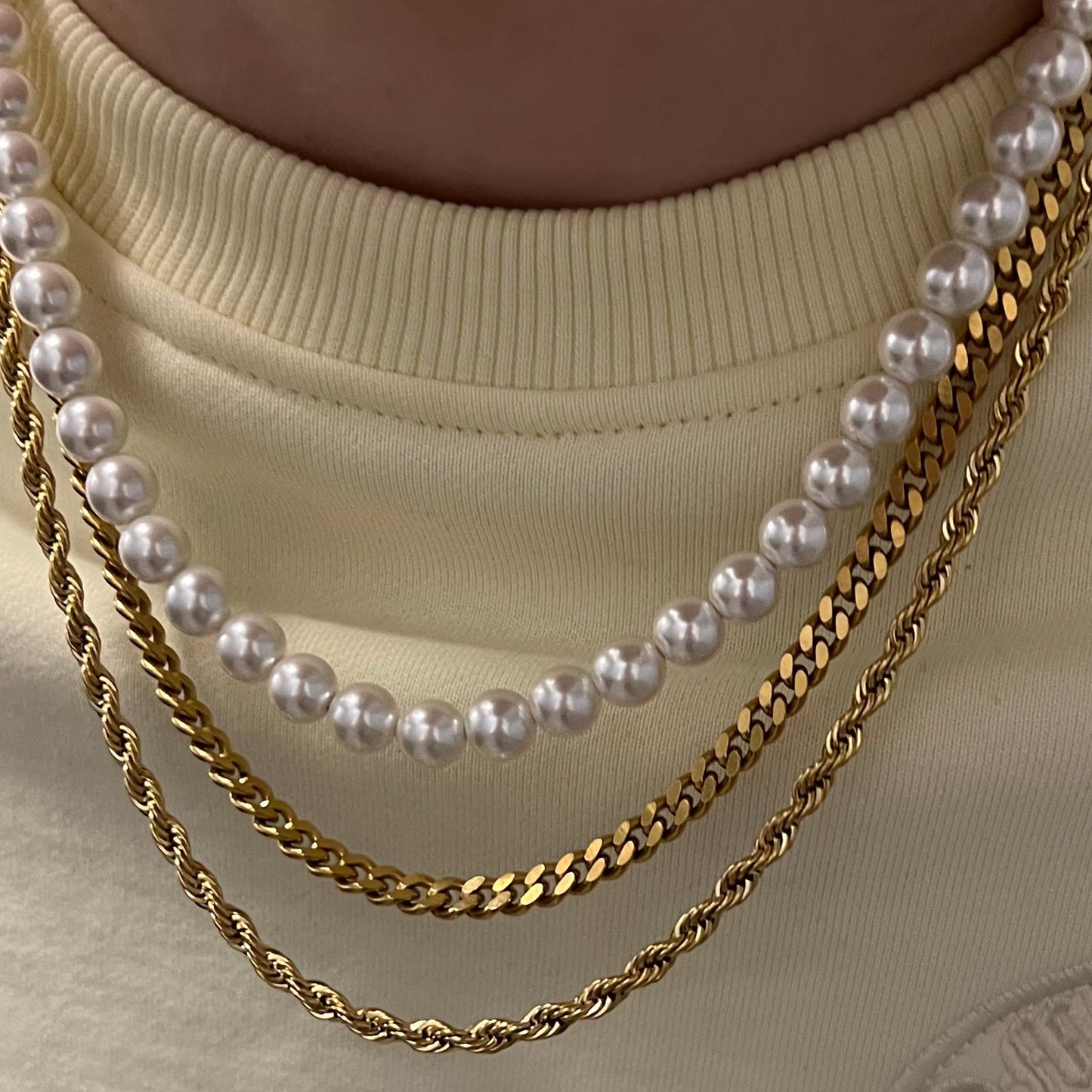 Lover Boy Pearl Necklace