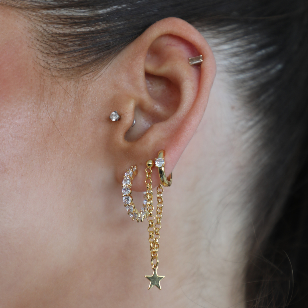 Champagne Earrings